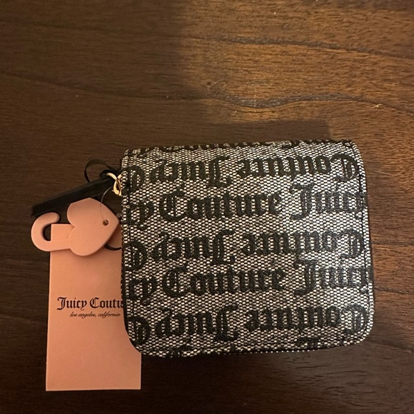 Juicy Couture Black and Red Wallet with Strawberry Accent - Picture 4 of 4